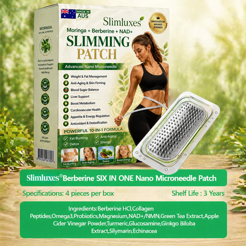 Slimluxes® Berberine 10-in-1 nano Microneedle Patch with Science-Backed Formula